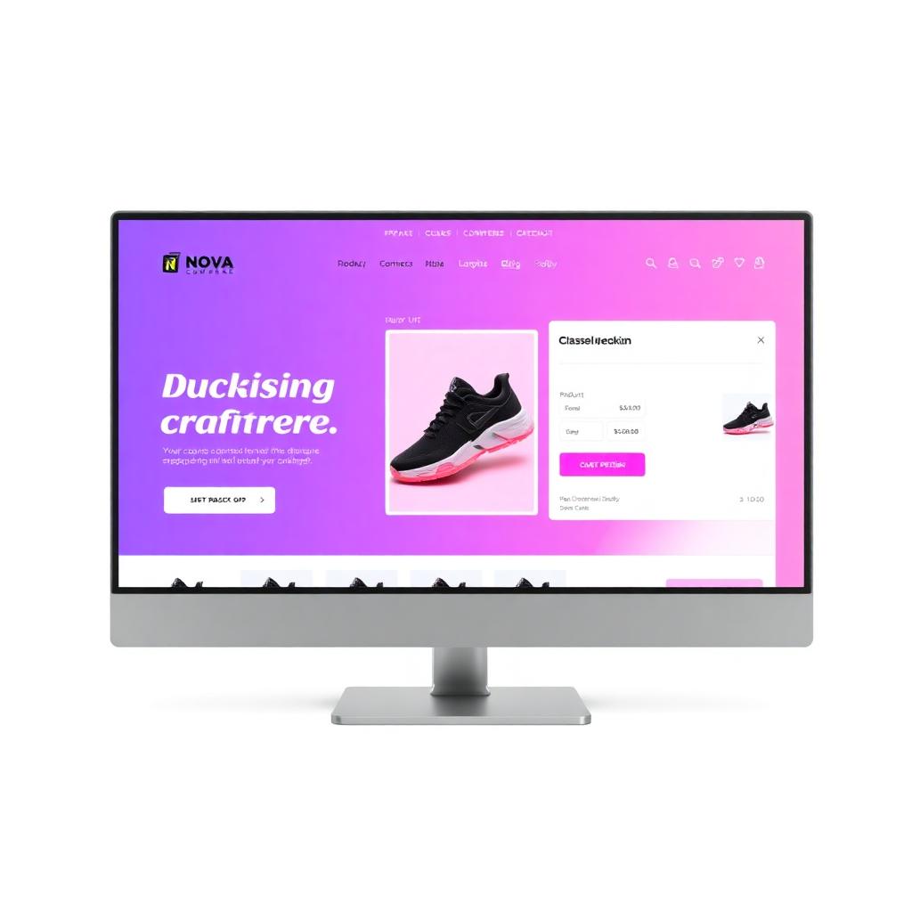 Nova Commerce — Shopify project screenshot